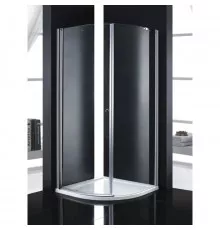 Душевой уголок Cezares Elena 90x90 см текстурное стекло ELENA-W-R-1-90-P-Cr-L