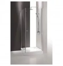 Душевой уголок Cezares Triumph 80x80 см текстурное стекло TRIUMPH-D-A-1-80-P-Cr-R