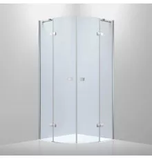 Душевой уголок 90х90 см Black & White Stellar Wind 7019090 прозрачное