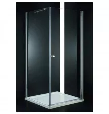 Душевой уголок 100х100 см Cezares ELENA-W-A-1-100-P-Cr-R текстурное стекло