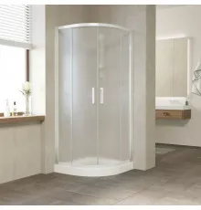 Душевой уголок 90х90 см Vegas Glass ZS 90 01 10 сатин