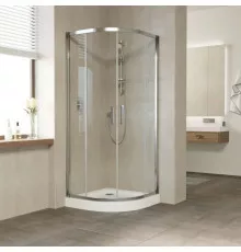 Душевой уголок 120х120 см Vegas Glass ZS 120 08 01 прозрачное