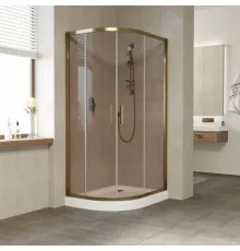 Душевой уголок 90х80 см Vegas Glass ZS-F 90x80 05 05 бронза