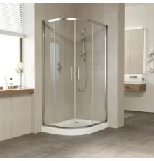 Душевой уголок 100х90 см Vegas Glass ZS-F 100x90 08 01 прозрачное
