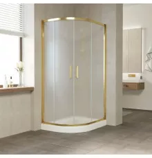 Душевой уголок 100х90 см Vegas Glass ZS-F 100x90 09 10 сатин