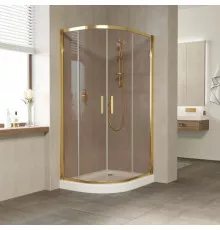 Душевой уголок 100х90 см Vegas Glass ZS-F 100x90 09 05 бронза