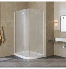 Душевой уголок 100х90 см Vegas Glass AFS-F 100x90 01 10 L сатин