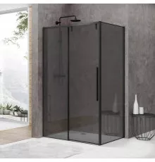 Душевой уголок 120х90 см Black & White Stellar Wind 8989012 серое