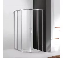 Душевой уголок 100х80 см Cezares MOLVENO-RH-2-100/80-C-Cr-IV прозрачное
