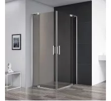 Душевой уголок 100-110х80-90 см Cezares SLIDER-AH-2-80/90-100/110-BR-Cr бронза