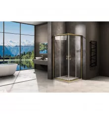 Душевой уголок 80х80 см Good Door Jazz CR-80-C-G прозрачное