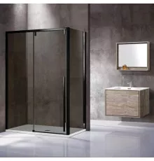 Душевой уголок 120x90 см Vincea Lugano VSR-1L9012CGB-1 тонированное