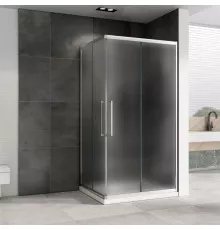 Душевой уголок 120х90 см Abber Schwarzer Diamant AG02129MH матовое