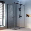 Душевой уголок 118,4х78,4 см Am.Pm X-Joy W94G-403-12080-BT прозрачное