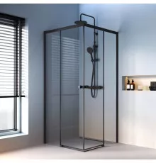 Душевой уголок 88,4х88,4 см Am.Pm X-Joy W94G-403-9090-BT прозрачное