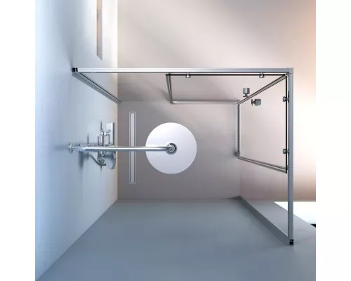 Заказать Душевой уголок 98,4х78,4 см Am.Pm X-Joy W94G-403-10080-MT прозрачное в магазине сантехники Santeh-Crystal.ru