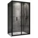 Душевой уголок 120х70 см Abber Sonnenstrand AG07120B-S70B прозрачное