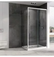 Душевой уголок 100х60 см Abber Schwarzer Diamant AG30100H-S60 прозрачное