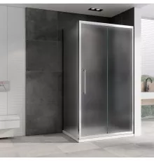 Душевой уголок 170х50 см Abber Schwarzer Diamant AG30170MH-S50M матовое