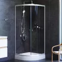 Душевой уголок с поддоном 90х90 см Am.Pm X-Joy W88E-205-090MT64 прозрачное