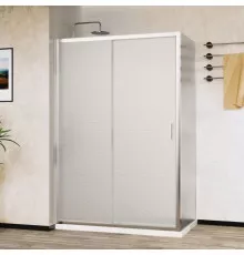 Душевой уголок 120х90 см Vincea City VSR-5CT9012MT текстурное