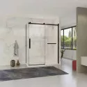Душевой уголок 140х100 см Vincea Como Soft VSR-1CS1014CLB прозрачное