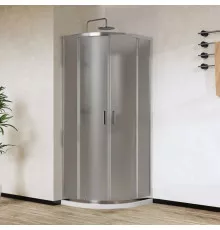 Душевой уголок 80x80 см Vincea City VSQ-5CT800MT текстурное