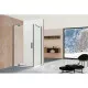 Душевой уголок 98,8-108,8x89 см Vincea Extra VSR-1E101190CLGM прозрачное