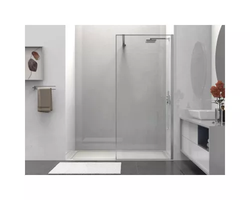 Душевая перегородка Vincea Walk-In HS VSW-1HS800CL 80 см, профиль хром, стекло прозрачное