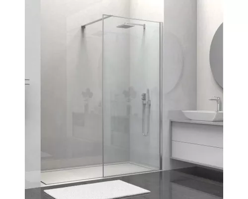 Душевая перегородка Vincea Walk-In HS VSW-1HS800CL 80 см, профиль хром, стекло прозрачное