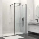 Душевая перегородка Vincea Walk-In HS VSW-1HS100CLB 100 см, профиль черный матовый, стекло прозрачное Душевая перегородка Vincea Walk-In HS VSW-1HS100CLB 100 см, профиль черный матовый, стекло прозрачное