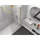 Душевая перегородка Vincea Walk-In HS VSW-1HS800CLG 80 см, профиль золотой матовый, стекло прозрачное