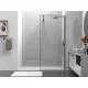 Душевая перегородка Vincea Walk-In HS VSW-1HS800CLGM 80 см, профиль вороненая сталь, стекло прозрачное