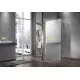 Душевая перегородка Vincea Walk-In VSW-1H900MRG 90 см, профиль золотой матовый, стекло зеркальное