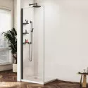 Душевая перегородка Vincea Walk-In HWS VSW-1HWS110CLB 109,8 см, профиль черный матовый, стекло прозрачное Душевая перегородка Vincea Walk-In HWS VSW-1HWS110CLB 109,8 см, профиль черный матовый, стекло прозрачное