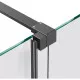 Душевая перегородка Vincea Walk-In WSL VSW-1WSL120CLGM 120 см, профиль вороненая сталь, стекло прозрачное
