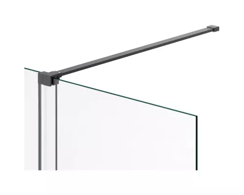 Душевая перегородка Vincea Walk-In WSL VSW-1WSL120CGGM 120 см, профиль вороненая сталь, стекло тонированное
