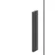 Душевая перегородка Vincea Walk-In WSL VSW-1WSL120GSGM 120 см, профиль вороненая сталь, стекло янтарное