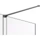 Душевая перегородка Vincea Walk-In WSL VSW-1WSL120GSGM 120 см, профиль вороненая сталь, стекло янтарное