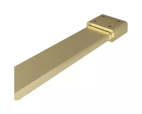 Душевая перегородка Vincea Walk-In HS VSW-7HS100GWG 100 см, профиль золотой матовый, стекло ламинированное золото