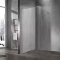Душевая перегородка Vincea Walk-In VSW-1H120CLBN 120 см, профиль никель матовый, стекло прозрачное
