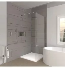 Неподвижная перегородка 90 см Veconi Korato KR72-90-01-19C1 прозрачное