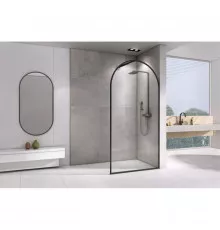 Неподвижная перегородка 100 см Abber Immer Offen AG64100B прозрачное