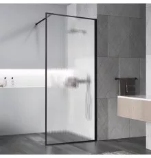 Неподвижная перегородка 90 см Vincea Walk-In HP Art VSW-1HP900FLB рифленое