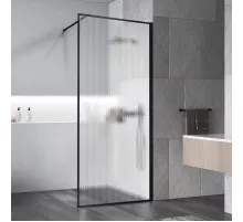 Неподвижная перегородка 100 см Vincea Walk-In HP Art VSW-1HP100FLB рифленое