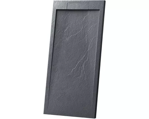 Душевой поддон Vincea VST-4SRL1012A 120x100 см, из литьевого мрамора, прямоугольный, антрацит