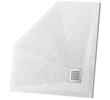 Душевой поддон из литьевого мрамора 90x90 см Vincea VST-4SP9090W