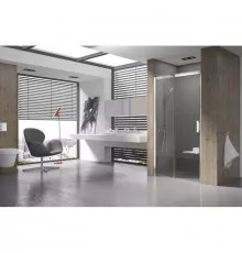 Душевая раздвижная дверь Ravak Matrix MSD2 100 L белый Transparent 0WLA0100Z1