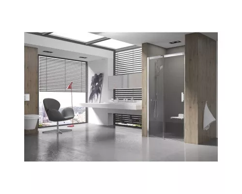 Заказать Душевая раздвижная дверь Ravak Matrix MSD2 100 L белый Transparent 0WLA0100Z1 в магазине сантехники Santeh-Crystal.ru