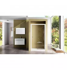 Душевая раздвижная дверь Ravak Rapier NRDP2 110 R сатин Grape 0NND0U0PZG